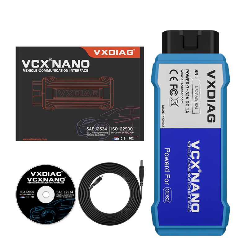 ALLScanner VCX NANO for Land Rover / Jaguar USB / WIFI JLR SDD Diagnostic  Tool